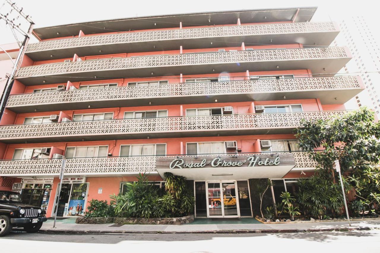 Royal Grove Waikiki Hotel Хонолулу Екстериор снимка